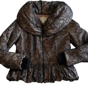 VTG Lace Overlay Jacket with Hood